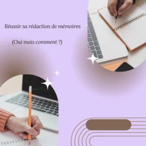 bien rédiger son mémoire
